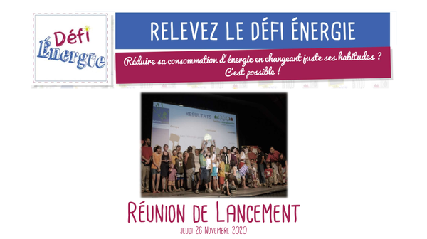 Réunion d'information Défi Energie